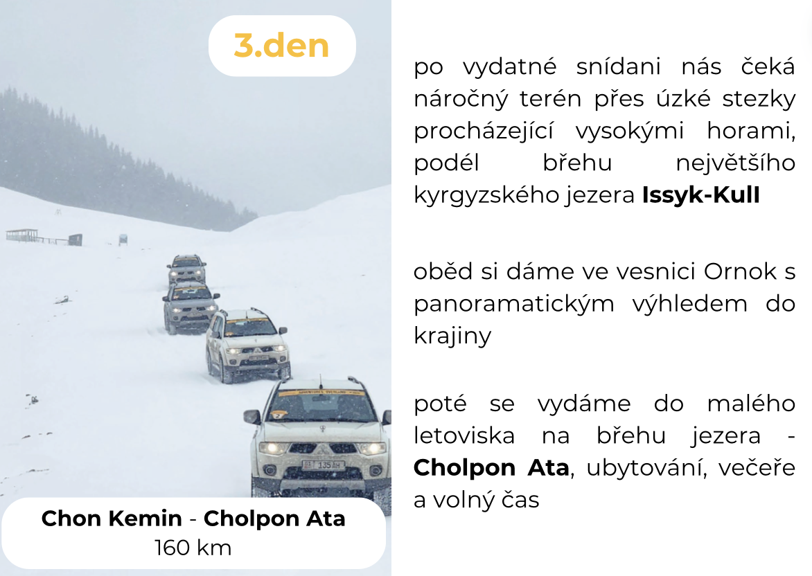 Kyrgyzstán | Self-Drive | Expedice | Prosinec 2024 | Dobrodružství za volantem SUV | Offroad v panenské přírodě | Rezervace online